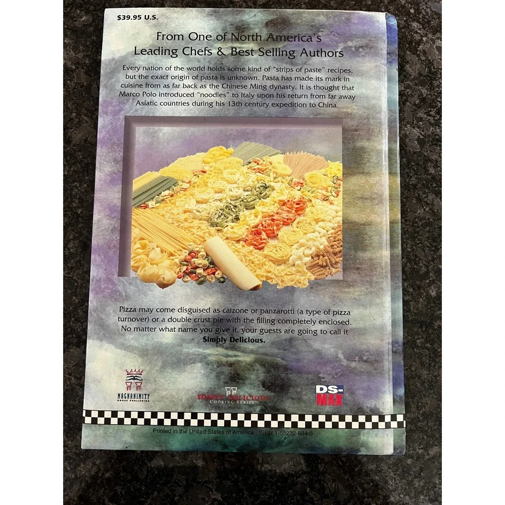 The Original Pizza & Pasta Cookbook Ron‎ Kalenuik Recipes Food Cooking 1997